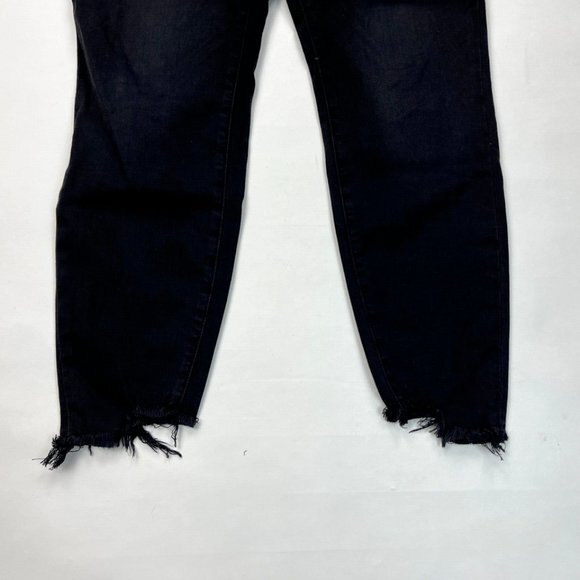 Good American Good Legs Step Fray Hem Skinny Jeans Women 16 Stretch GLSH616T - Picture 3 of 16